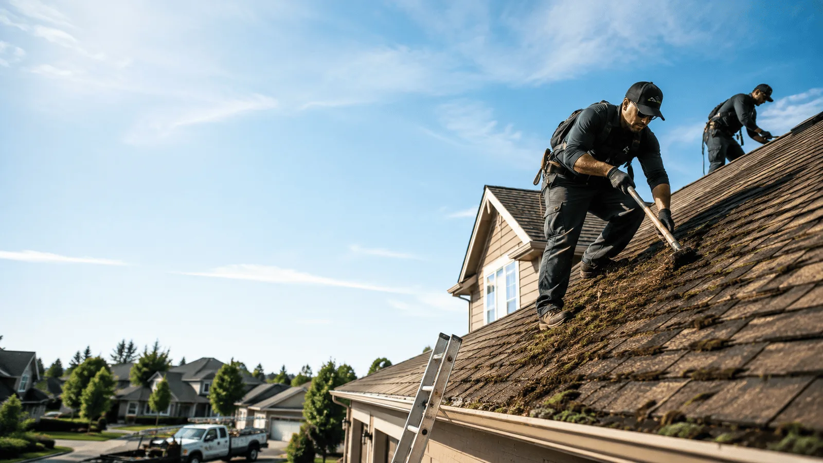 Roof Moss Removal in Buxton, OR near me